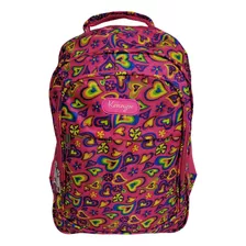 Mochila Grande Feminina Reforçada Estampada Escolar Passeio