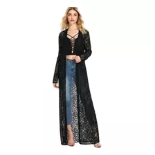 Tapado Shal Kimono De Encaje Ideal Para Fiesta T007