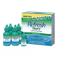 Refresh Tears Lubricant Eye Drops Multi-pack 4botes De 15ml