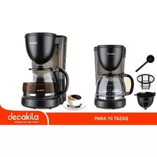Cafetera Para 10 Tazas - Decalika Kecf001b
