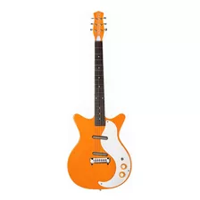 Guitarra Eléctrica Danelectro 59m Nos Orange + Funda