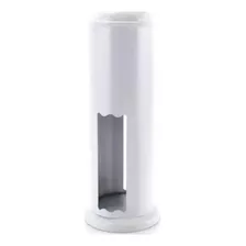 Porta Canudo Branco De Aço Inox Metal Globo 27 Cm Lanchonete