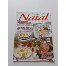 Revista Ceias De Natal Cozinhe Com Estilo 4 Cardápios X882