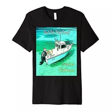 En El Arrecife Torcido Barco Pilothouse Camiseta Premium