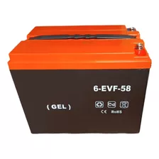 Batería De Gel Auto Eléctrico 58ah 12v Abi Tecnología