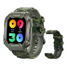 Pulseira Para Kospet Tank M1 E M1 Pro Camuflada Verde 