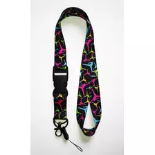 Lanyard Cinta Portagafete Jordan Colors