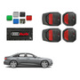 Tapetes Charola Color 3d Logo Audi A6 1996 A 2001 2002 2003