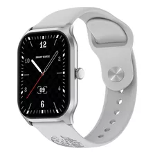 Smartwatch Haiz My Watch 2 Pro Chamadas Bluetooth Caixa Branco Pulseira Branco Bisel Prateado