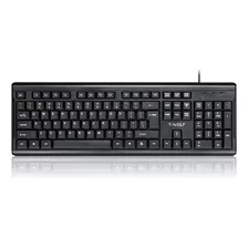 Teclado Ultradelgado Con Cable Usb Para Pc Twolf T15