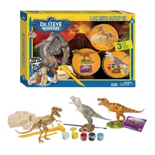 Kit Excavacion 3 In 1 T-rex Multi Activity Dr Steven Hunters