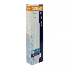 Osram Lâmpada Pl S 9w Uv-c Ultra Violeta Germicida - 2 Pçs