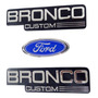 Emblemas Ford Bronco Custom Laterales  Mercury Custom