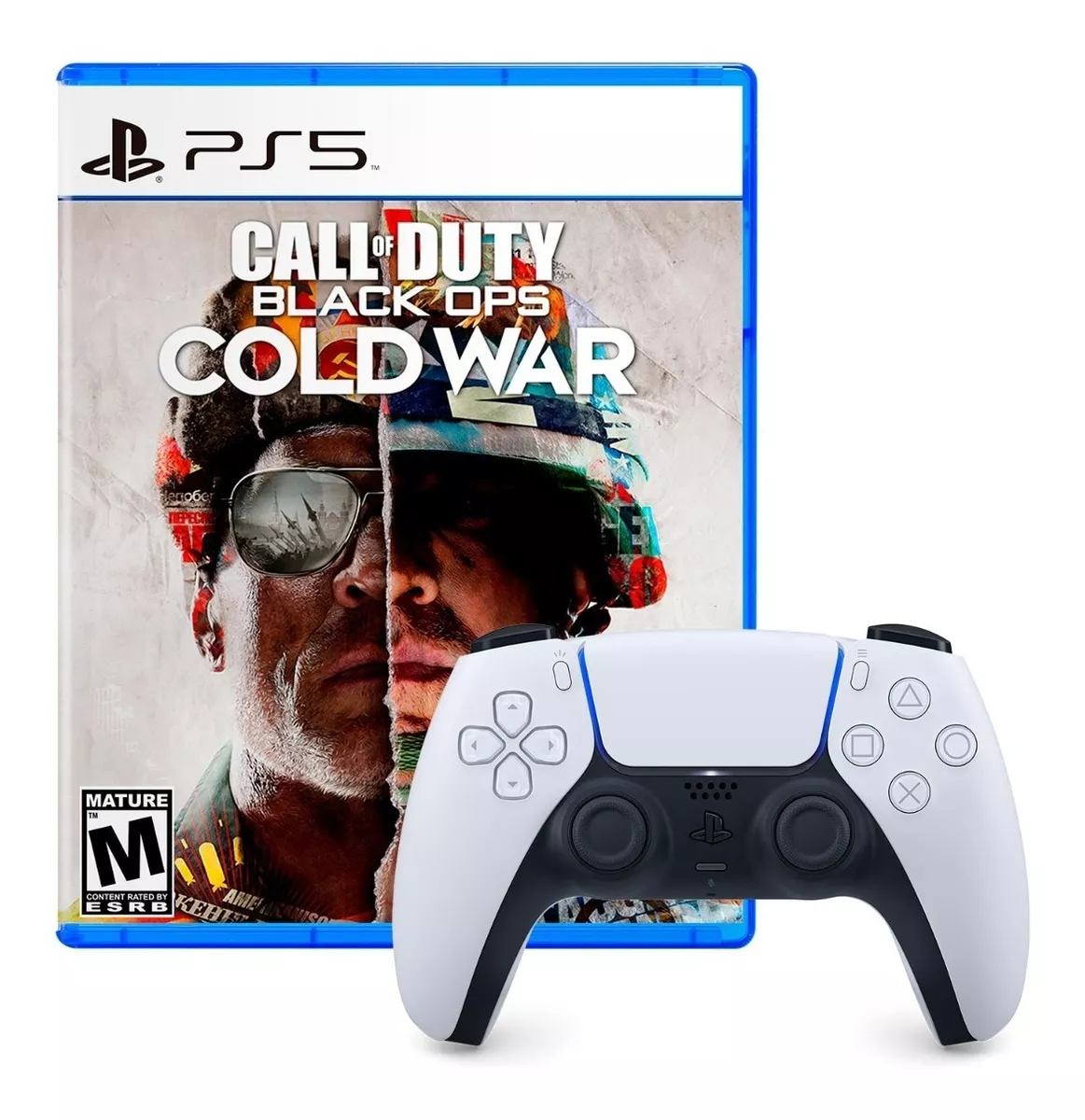 Mando Ps5 Dualsense + Call Of Duty Black Ops Cold War