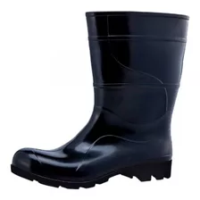 Bota De Borracha Para Chuva Preto - Rca