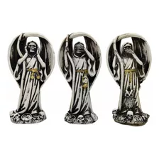 Santa Muerte Arcangel 3 Virtudes 13cm