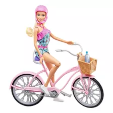 Barbie Paseo En Bicicleta Mattel Ftv96