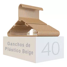 40 Ganchos Premium Para Ropa Adultos Variedad De Colores 