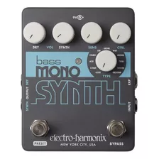 Pedal De Efecto Electro-harmonix Bass Mono Synth Gris