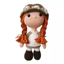 Amigurumi Muñeco De Apego Anne De Las Tejas Verdes