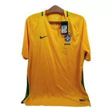 Camisa Oficial Seleção Brasileira Futebol Romário Assinada