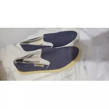 Panchas Dama Jeans Marino 