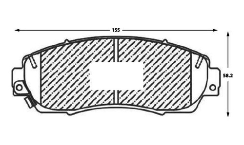 Pastilla De Freno Delantera Honda Passport  3.5 2022 Foto 3