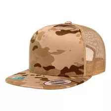 Gorra Snapback Trailero Multicam Yupoong Camuflaje 6006mc