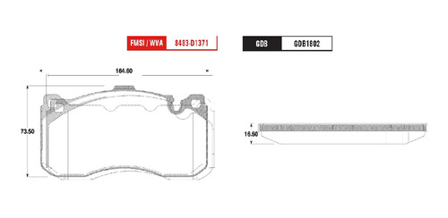 Balatas Delanteras Bmw 135i 2009-2010 Trw Foto 2