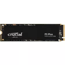 Disco Ssd Crucial 2tb P3 Plus M.2 2280 Nvme Gen 4 X4 5000mbs