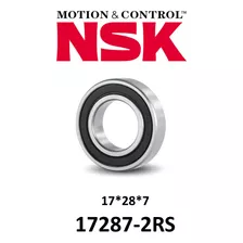 Rodamiento Sellado Nsk 17287-2rs