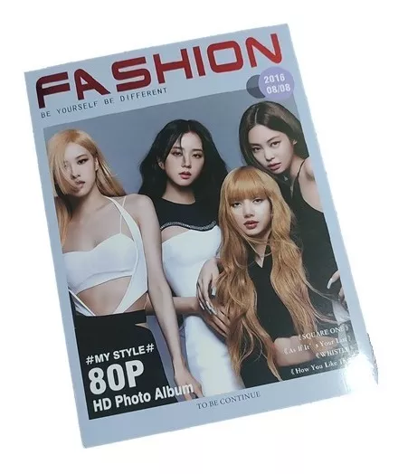 Photobook Blackpink Kpop Girlgroup Revista (80 Páginas)