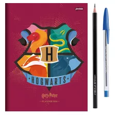 Planner Diário 2024 Harry Potter 40 Páginas Jandaia Brochura