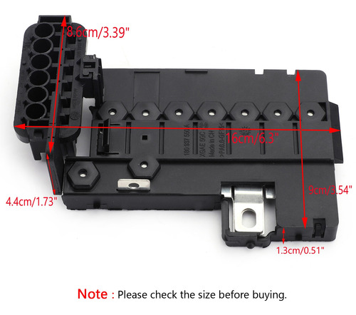 Terminal Batera Caja Fusibles Para Vw Jetta Polo Skoda Foto 2