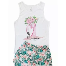 Pijama Mujer Verano Short Y Musculosa Varios Diseños