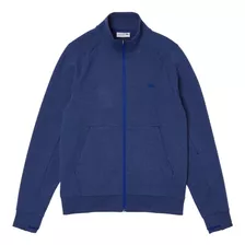 Campera Hombre Lacoste Sweatshirt Algodon Cuello Alto