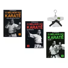 Livro Melhor Do Karate Volumes: 1, 2, 3 + Brinde Chaveiro
