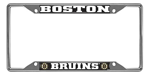 Foto de Placa De Matrcula Fanmats 14836 De Boston Bruins, De Metal