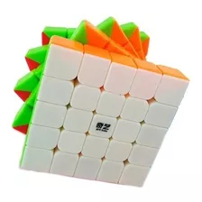 5x5x5 Qizheng Cubo De Velocidad Color De La Estructura Stickerless