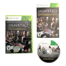 Injustice Gods Among Us Ultimate Edition Xbox 360