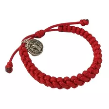 Manilla Pulsera Hilo Rojo Advocación San Benito Unión