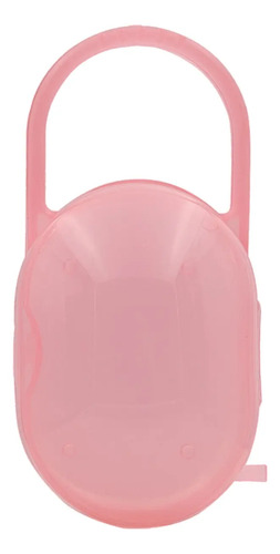 Porta Chupeta Para Bebê Rosa Buba Rosa