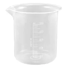 Vaso Precipitado Beaker Plastico Pp 100ml Alto Relieve Br-kt