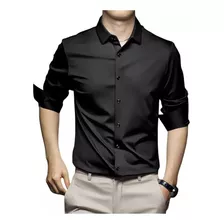 Camisa Clásica Antiarrugas Para Hombre 2023