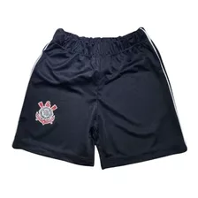 Shorts Infantil Corinthians Oficial (1 A 14 Anos)