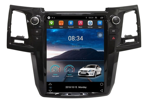 Tesla Toyota Hilux 07-15 Android Gps Radio Bluetooth Carplay Foto 2