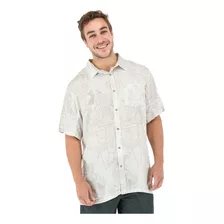 Guayabera Telle Print Hombre Buffalo