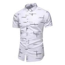 Camiseta Blusa Y13 Liquidación Tops Com Botões Estampados [u