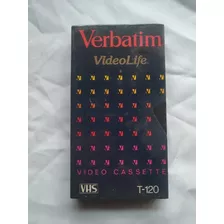 Fita Vhs Virgem, Embalagem Lacrada, Verbatim