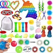 42 Chaveiro De Brinquedo Anti-stress Ervilhas Fidget Toy Pop